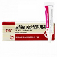 卓悦 盐酸洛美沙星眼用凝胶 5g