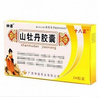 神通 山牡丹胶囊 0.35g*12粒*2板