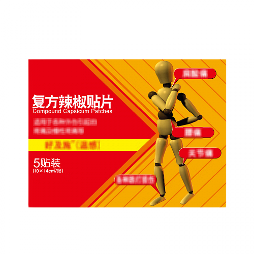 好及施（温感） H复方辣椒贴片 （10cm*14cm)*5贴