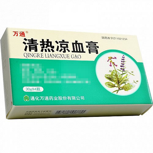 万通 清热凉血膏 30g*4瓶