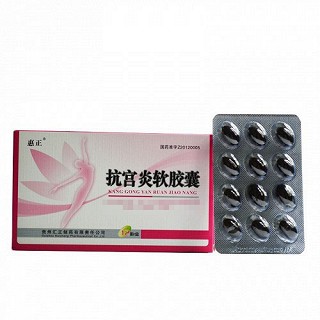 惠正 抗宫炎软胶囊 0.65g*12粒