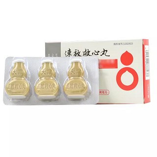 达仁堂 速效救心丸 40mg*60丸*3瓶