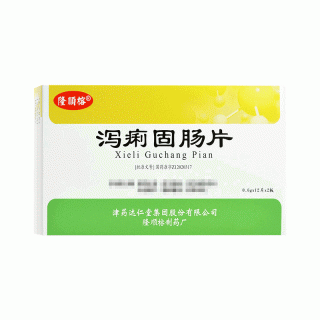 隆顺榕 泻痢固肠片 0.6g*12片*2板