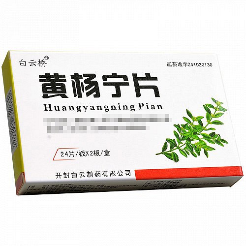 白云桥 黄杨宁片 0.5mg*24片*2板