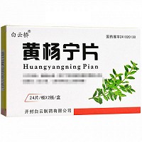 白云桥 黄杨宁片 0.5mg*24片*2板