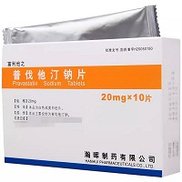 富利他之 普伐他汀钠片 20mg*10片