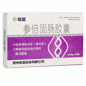 易激健 参倍固肠胶囊 0.45g*12粒*2板