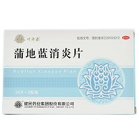 叶开泰 蒲地蓝消炎片 0.35g*24片*2板(薄膜衣片)