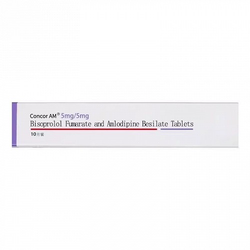 康忻安 H比索洛尔氨氯地平片 5mg/5mg*10片