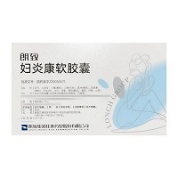 朗致 妇炎康软胶囊 0.75g*18粒*2板