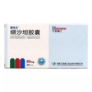 替坦文 缬沙坦胶囊 80mg*24粒