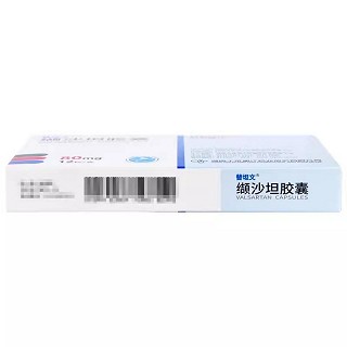 替坦文 缬沙坦胶囊 80mg*12粒