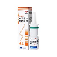 倍受您 Q布地奈德鼻喷雾剂 6ml:7.68mg(64μg*120喷)*1支