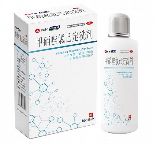 妇炎洁 甲硝唑氯己定洗剂 200ml