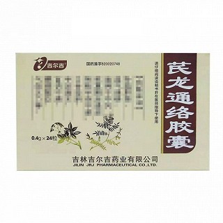 吉尔吉 芪龙通络胶囊 0.4g*12粒*2板