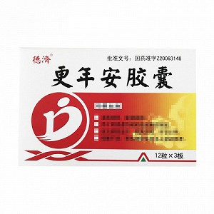 德济 更年安胶囊 12粒*3板