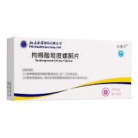 科德平 枸橼酸坦度螺酮片 10mg*12片*3板