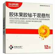 华纳福  胶体果胶铋干混悬剂 150mg*12袋