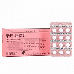 膜固思达 瑞巴派特片 100mg*12片