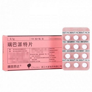 膜固思达 瑞巴派特片 100mg*12片