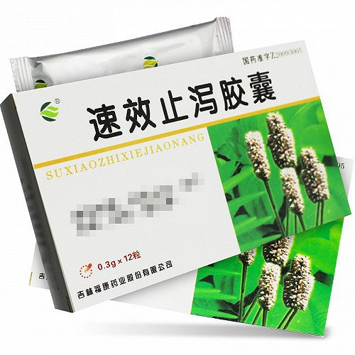 福康 速效止泻胶囊 0.3g*12粒