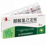 妍婷 醋酸氯己定栓 20mg*7片