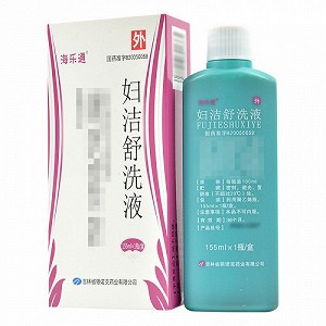 海乐通  妇洁舒洗液 155ml*1瓶 (内附冲洗器)