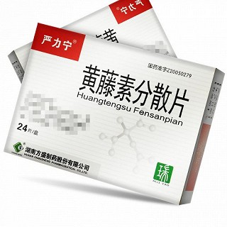 严力宁 黄藤素分散片 100mg*24片