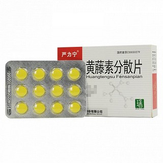 严力宁 黄藤素分散片 100mg*24片