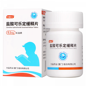 力定儿  H盐酸可乐定缓释片  0.1mg*21T*1瓶