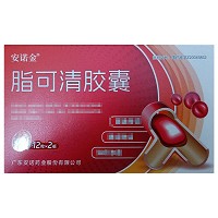 安诺金 脂可清胶囊 0.3g*12粒*2板