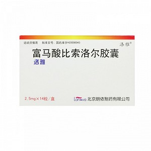 洛雅  富马酸比索洛尔胶囊  2.5mg*14粒