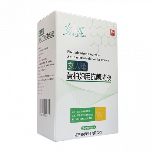 女人缘 黄柏妇用抗菌洗液 220ml