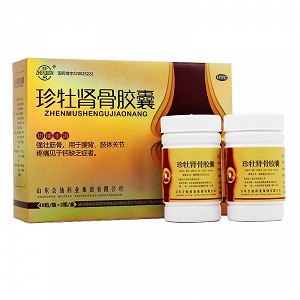 珍泉 珍牡肾骨胶囊 0.63g*48粒*2盒