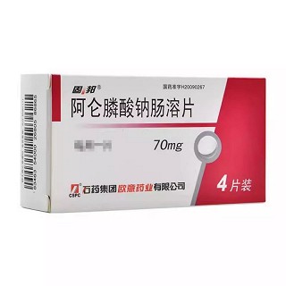 固邦 阿仑膦酸钠肠溶片 70mg*4片