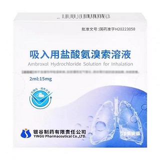 银谷 吸入用盐酸氨溴索溶液 2ml:15mg*10支