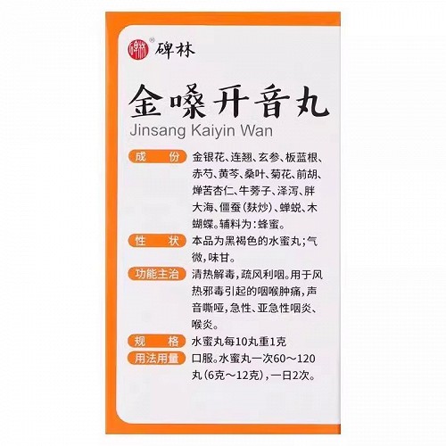 碑林 金嗓开音丸 480丸