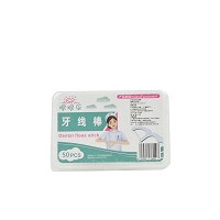 棉棉乐 牙线棒 50支