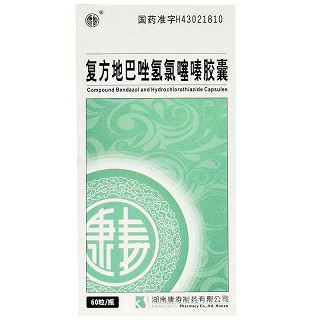康寿 复方地巴唑氢氯噻嗪胶囊 60粒
