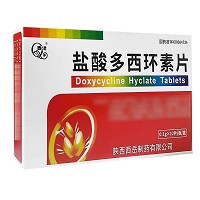 西岳 盐酸多西环素片 0.1g*12片