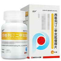 品多 西格列汀二甲双胍缓释片 16片(薄膜衣片)