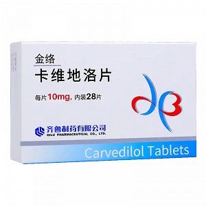金洛 H卡维地洛片 10mg*14片*2板