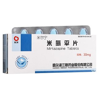 哈三联/米尔宁 米氮平片 30mg*10片