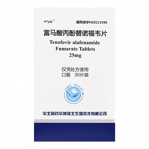 坤智诚 富马酸丙酚替诺福韦片 25mg*30片