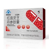 修正 汉莲牌 红曲灵芝丹参胶囊 16g(0.4g*40粒)瓶