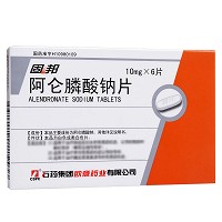 固邦 阿仑膦酸钠片  10mg*6片