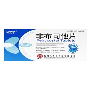 风定宁 H非布司他片 20mg*14片*2板
