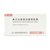 诺美汀 美沙拉秦肠溶缓释胶囊 0.375g*8粒*1板