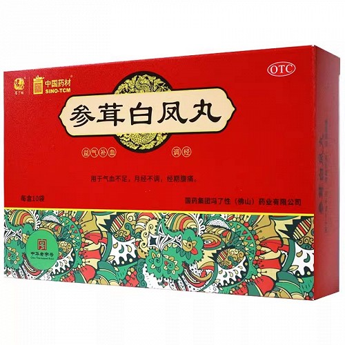 冯了性 中国药材 参茸白凤丸 6g*10袋