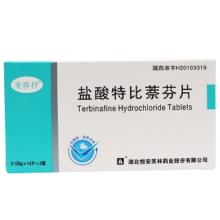 美莎抒 盐酸特比萘芬片 0.125g*14片*2板
